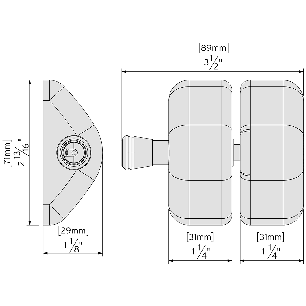 MagnaLatch® VIZAGE™ Gate Latch