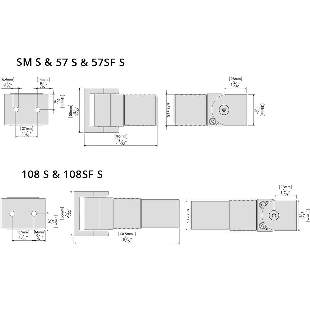 SureClose® CENTRE MOUNT for Safety Gates
